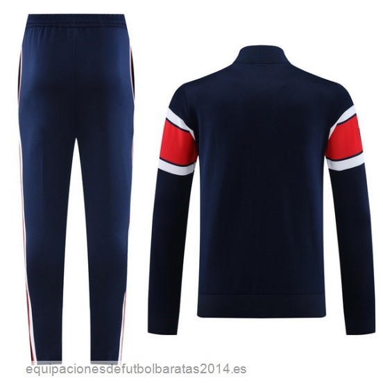 Nuevo Conjunto Completo Ropa Deportiva Con Cremallera Larga Paris Saint Germain 23/24 Azul Rojo Blanco Baratas